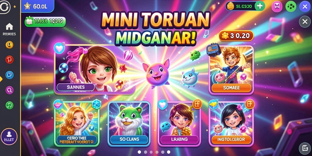 Tantangan menarik di setiap level yang harus dihadapi.