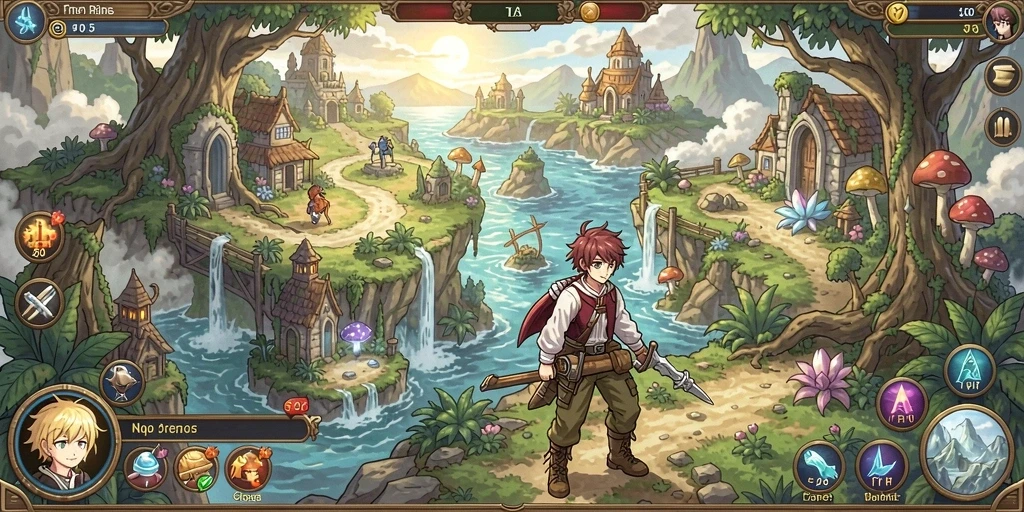 Tangkapan layar menunjukkan momen seru dalam multiplayer.