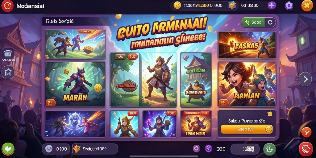 Sistem reward yang adil dan menarik.