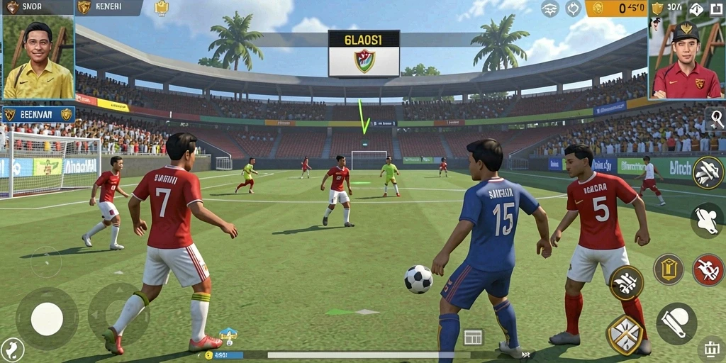 Gambar menunjukkan salah satu musuh yang harus dihadapi pemain.